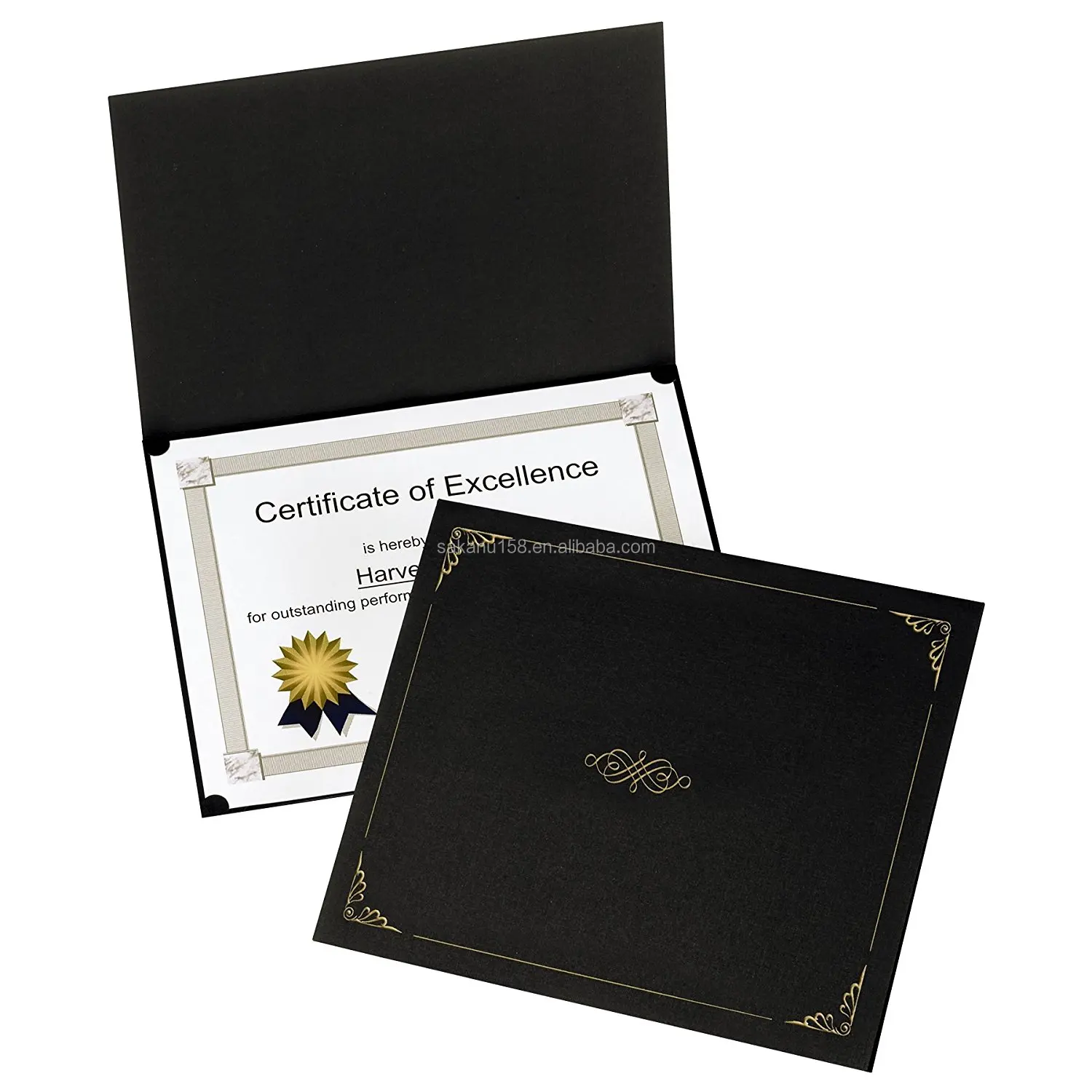 Custom Leather Certificate Holder,A4 Pu Certificate Folder Cover Buy