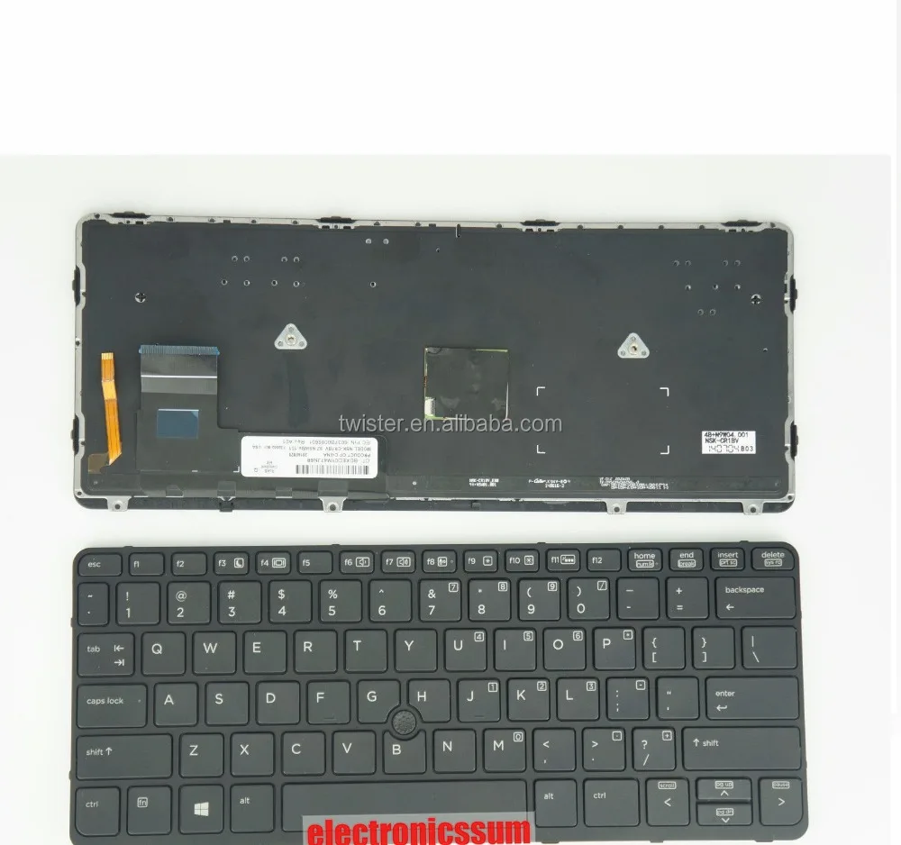New Belgium HP Probook 650 G1 655 G1 Keyboard with Pointer 736649-001 no frame