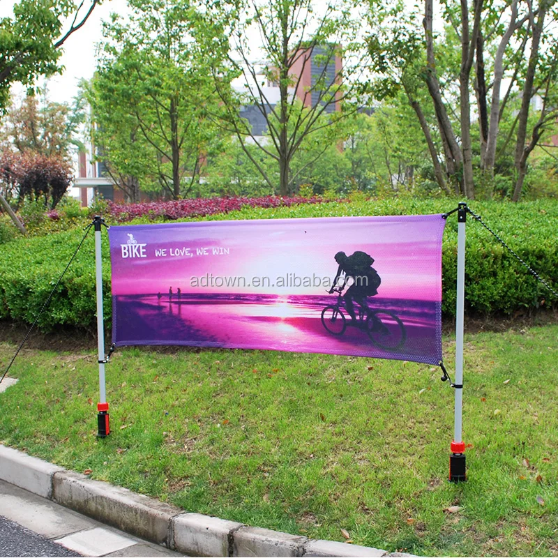 Outdoor Event crown control banner stand