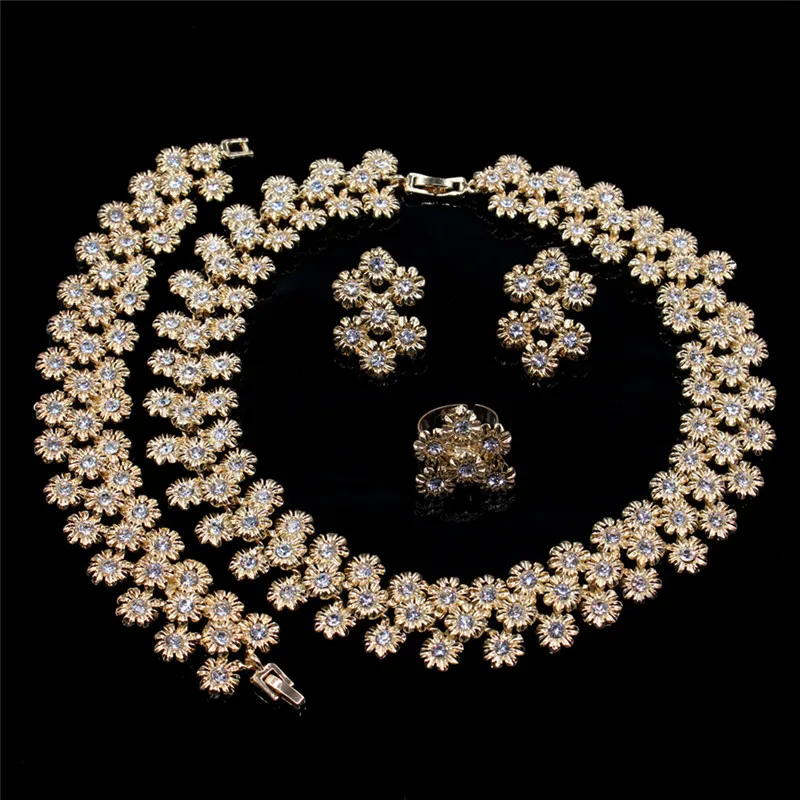 

NEW design jewelry dubai gold jewelry women fashion african jewelry sets necklace set, Picture