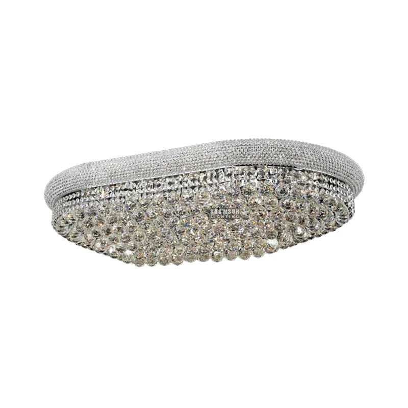 lustre cristal retangular de Atacado - Compre os melhores lotes lustre