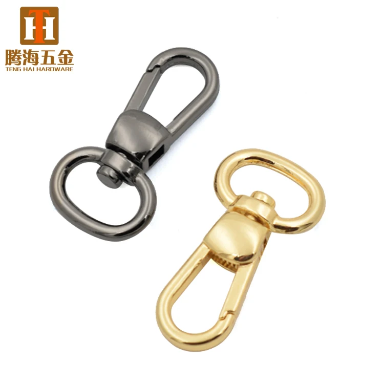 

Metal key chain swivel spring snap hook