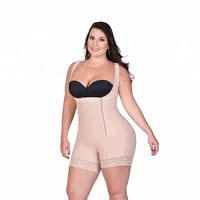 

Women Body Shaper Plus Size Seamless Tummy Control Shapewear Open Bust Slimming Bodysuit (S-6XL)