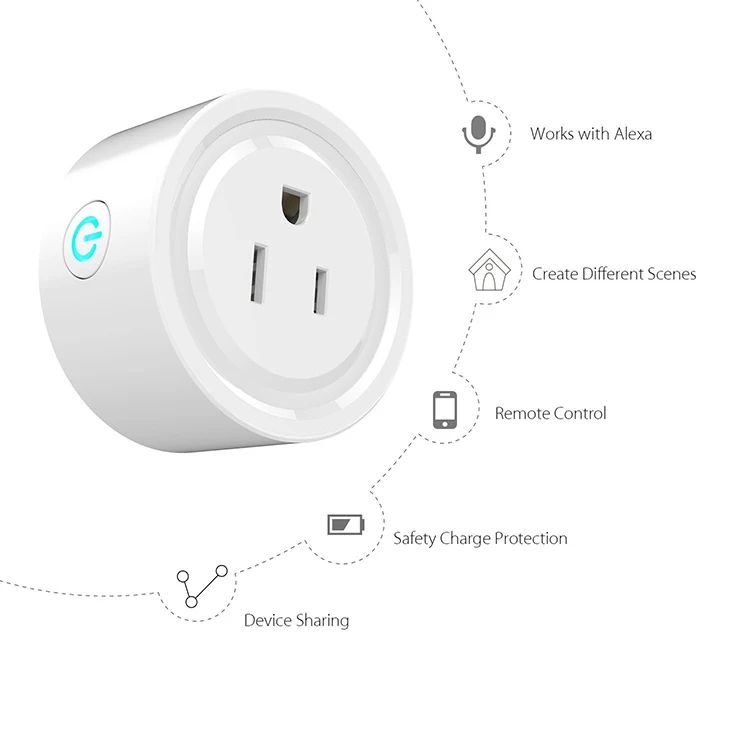 Smart socket розетка как подключить к алисе Wifi Thông Minh Cắm 16a Hỗ Trợ Meter Miễn Phí Vận Ứng Dụng Hẹn Giờ Thâm Quyến Nh