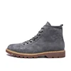 mens desert boots dark brown high cut matin boots mens casual boots