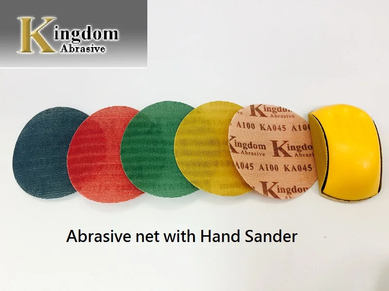 Abrasive net 150 hand snader