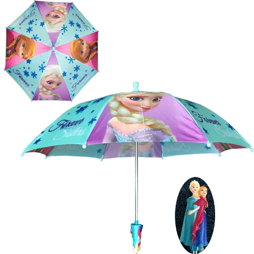 15''*8k Children Umbrellas With Safety Frame And 3d Handle Buy Kids