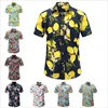 Factory Supplier Custom Fancy Island Hawaiian Printed Floral Shirts Men
