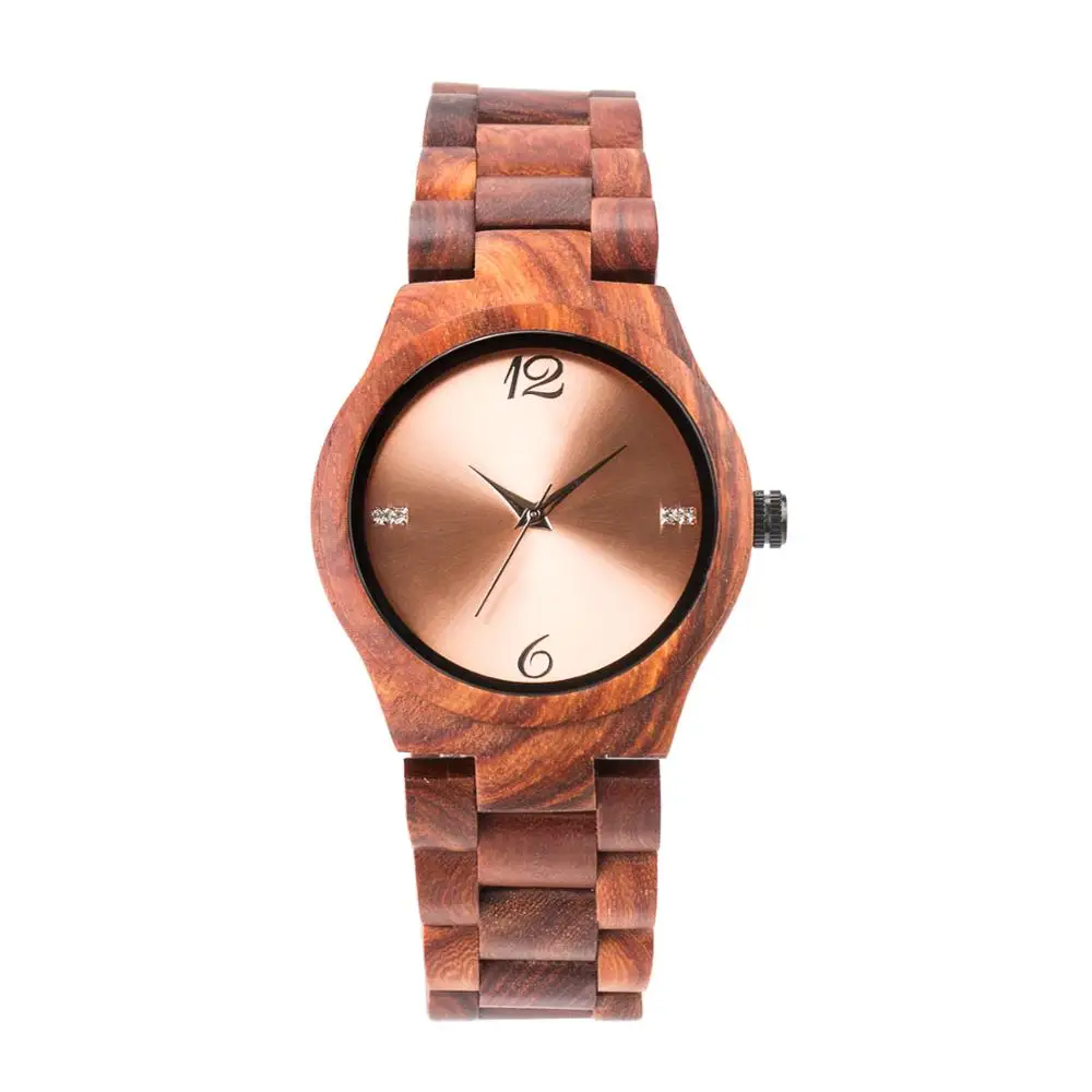 

Wood Watches Fashion Handmade Wooden Wrist Watch Mens, Picture