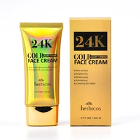 

24k gold luxury cream whitening cream products private label skin care day and night cream