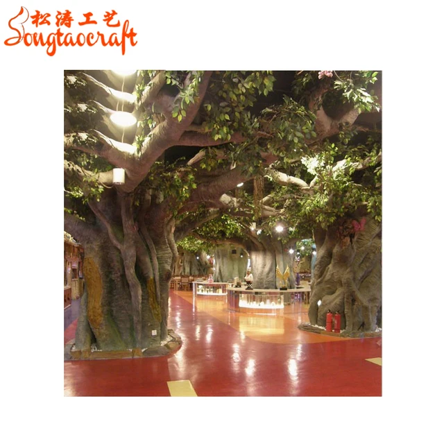 Production Of Banyan Tree Large Outdoor Artificial Trees Fake Plastic Trees Buy Large Outdoor Artificial Trees Outdoor Artificial Trees Fake Plastic Trees Product On Alibaba Com