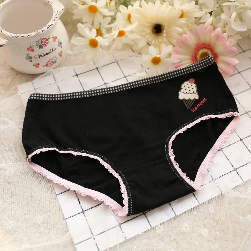 Black Young Girls Stylish Panties,Different Types Of Girls Underwear