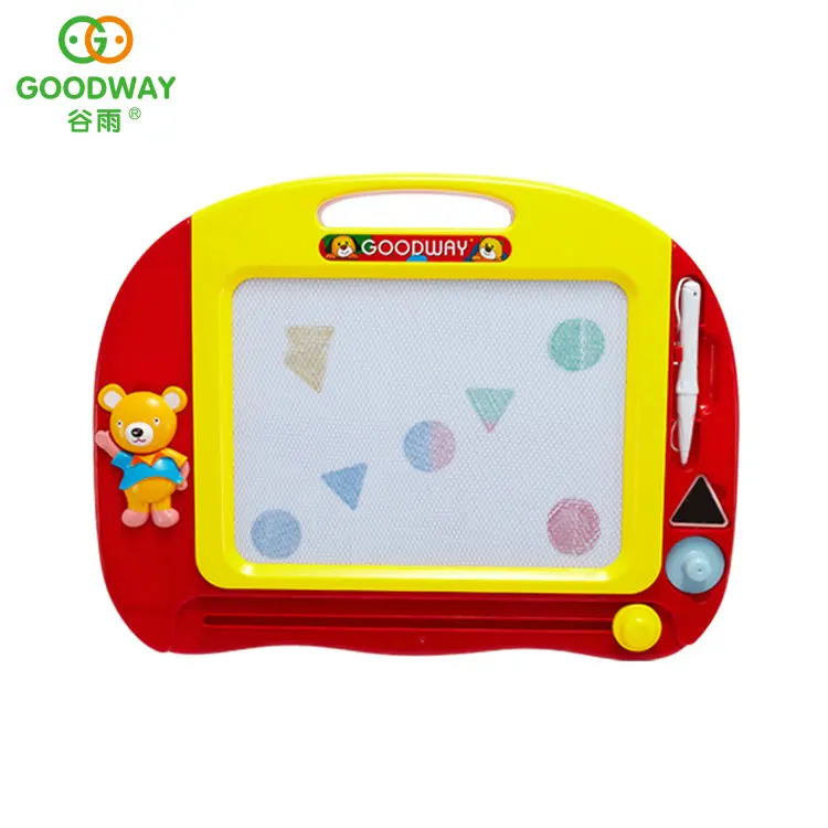 
learning drawing toys 2 stamp plastic erasable magnetic writing board for kids 