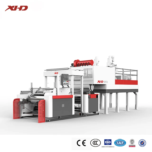 
XHD-55/75X1250 High capacity mini PE stretch film extruder production line 