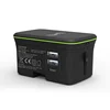 Hot selling world plug low price Universal Travel Adapter with wireless charger with usb