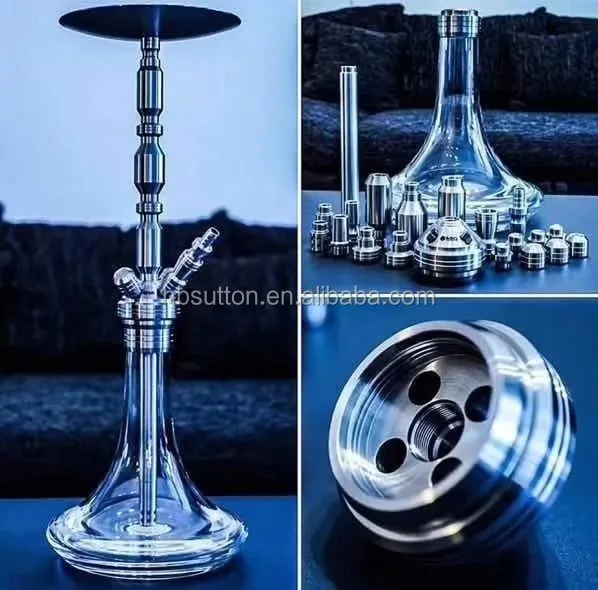 China Shisha Hookah Factory Wholesale Stainless Steel Shisha German Mig