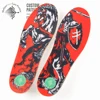 Fashion plastic shoe insole custom printed logo or design Height increase eva removable insole