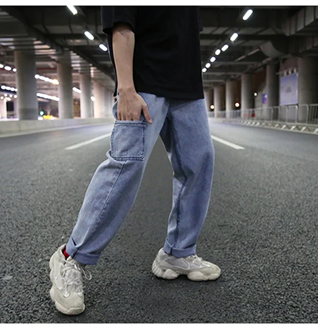 Factory Wholesale Vintage Casual Washed Straight Denim Jeans Men Pockets  Street Hiphop Skateboard Pants Stock Dropshipping - Buy Dropship  Jeans,Stock Jeans,Men Jeans Product on 