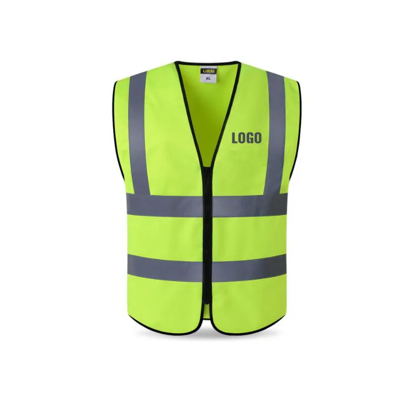 

High Visibility kids bicycle reflective safety vest, Green