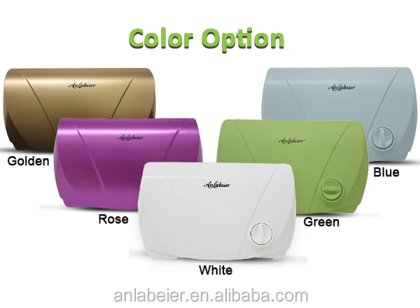 Shower bathroom flash heat battery powered water heater for shower and kitchen 