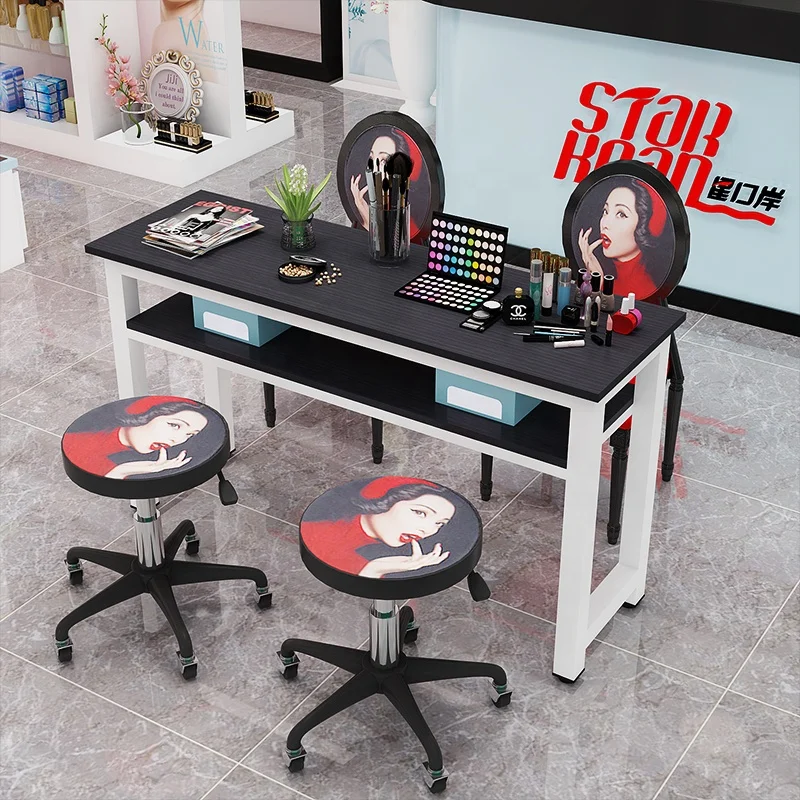 
Wholesale Price Salon Furniture nail manicure salon table set 