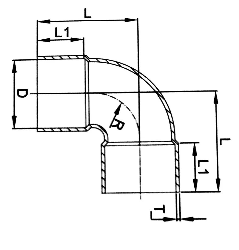 Ansi/asme B16.22 Copper Pipe Fittings - Buy Copper Tubing And Fittings ...