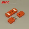 n Type Socket and Plug Mini Male / Female Thermocouple Plug Socket Connector
