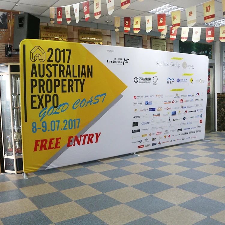 Tarpaulin Portable Backdrop Stand Trade Show Booth 10x10 - Buy Trade