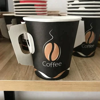 The Best Paper Cups Handles 9oz Paper Handle 7oz Single Wall Cup With ...