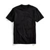 Wholesale blank 100 cotton t shirts bulk blank short sleeve plain black t shirt