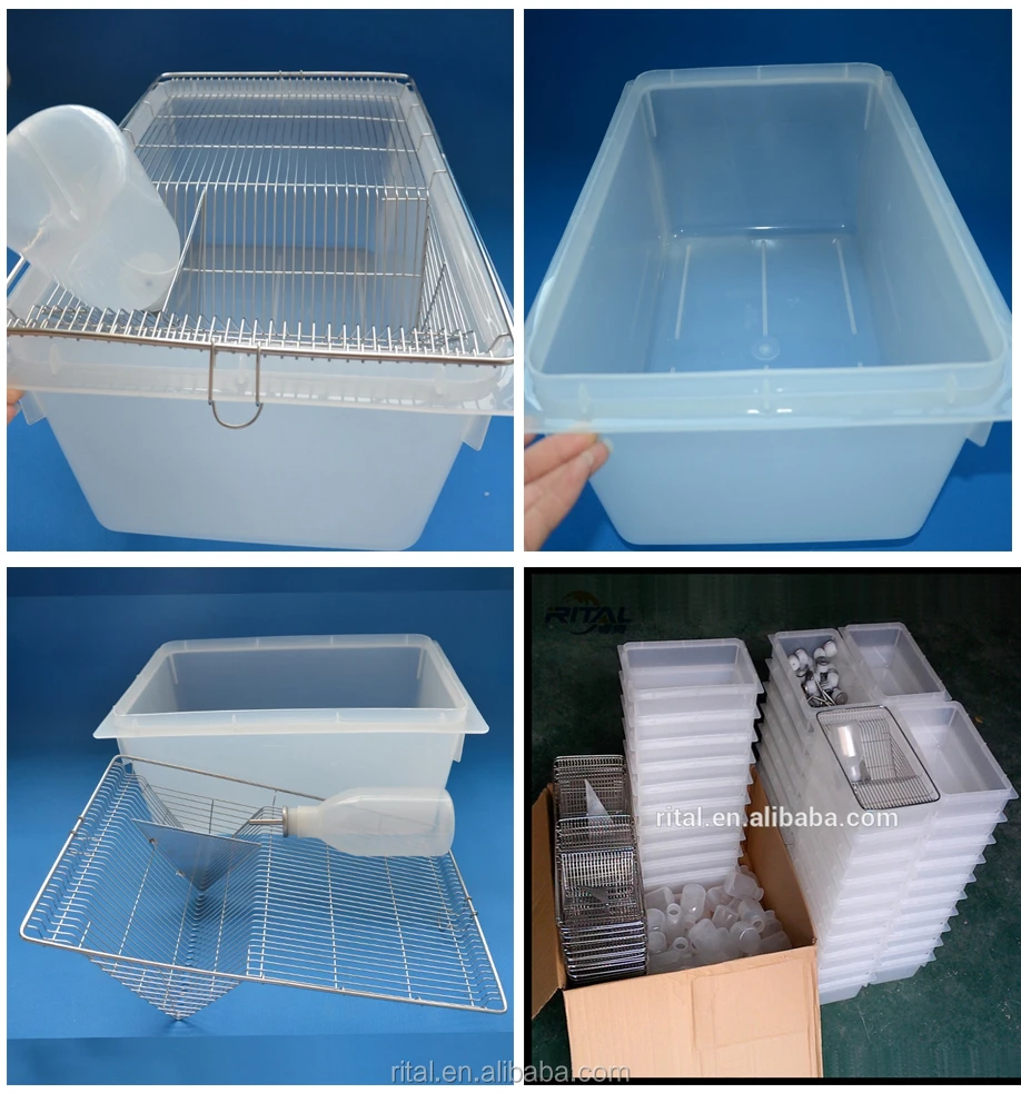 Lab Mouse Rat Breeding Cage Tub Cell For Laboratory Animal Husbandry ...