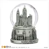 2016 New York City Silver Lined Custom Snow Globe With Blowing Snow