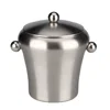 elegant equipment bar tool Stainless steel large ice cube bucket