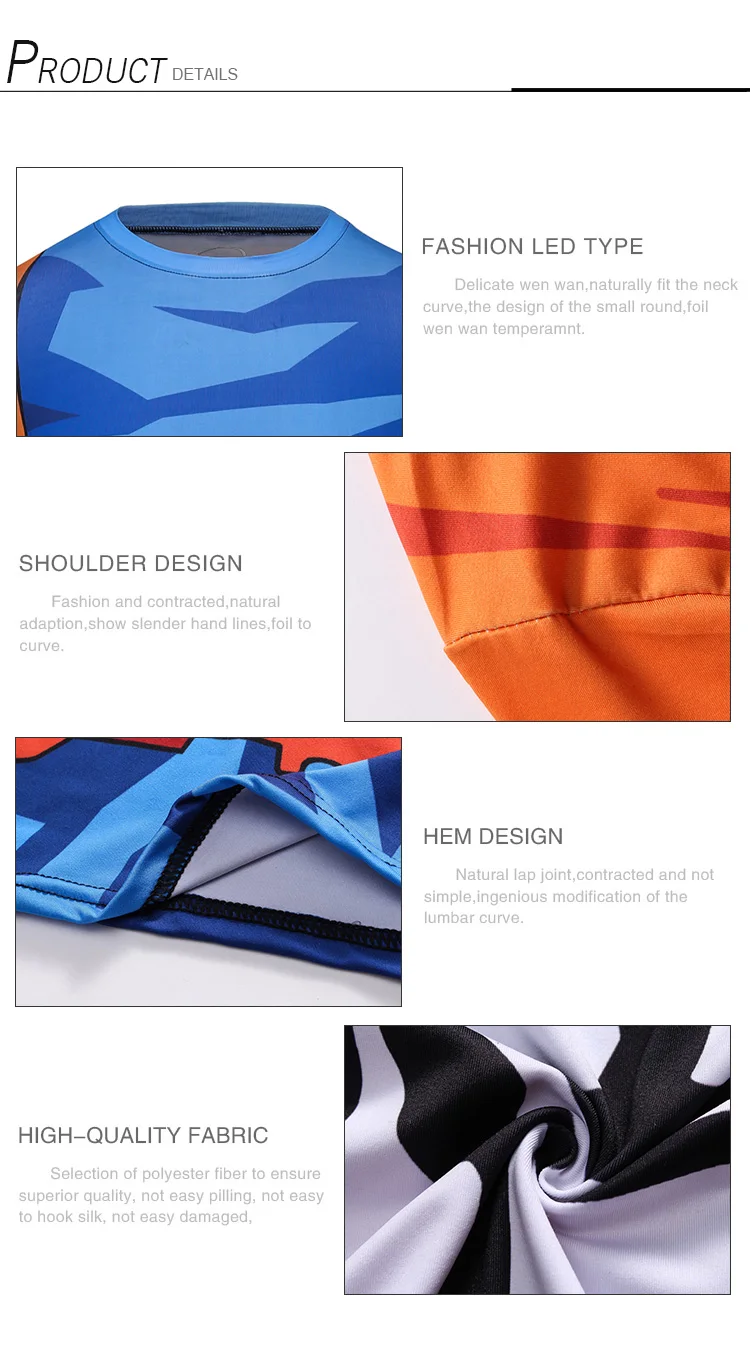 Japanese Anime Dragon Ball Cosplay Costume Son Goku Vegeta Shirts Mens Sublimation Workout Clothing