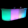 luminous cocktail table , glow mobile cocktail bar counter, led portable cocktail bar
