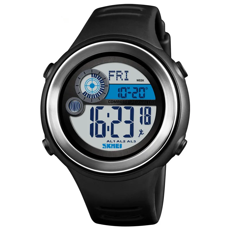 

relojes SKMEI 1395 digital wristwatch smart sport watch men pedometer compass watch