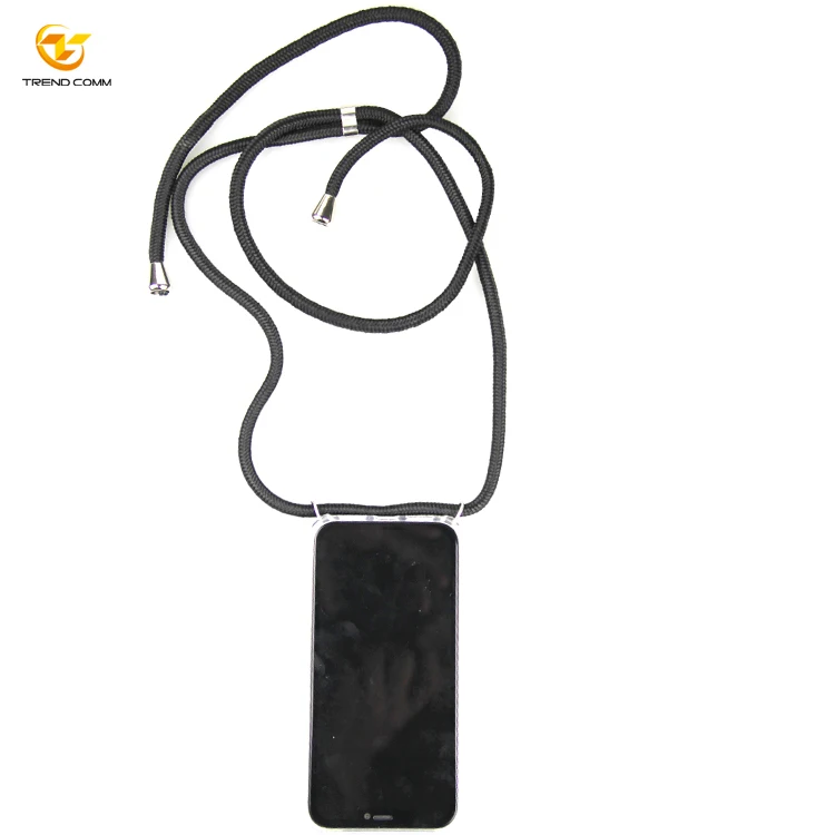 

PPM Anti Fall Necklace Strap Soft Sports Mobile Phone Case for iPhone XS/XR