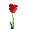 27"H Decorative Parrot Tulip Flower, Silk Tulip Flower, Real Touch Artificial Parrot Tulip Flower Stem