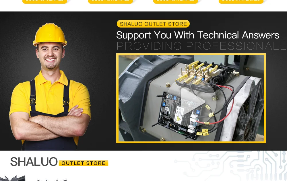 Regulador de voltaje automático VR6 para grupo electrógeno diésel avr