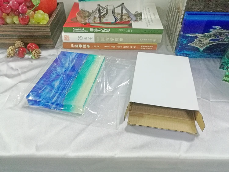 acrylic photo frame block