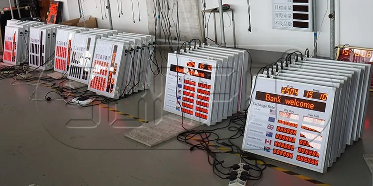 Zimbabwe Currency Led Exchange Rate Display Board 1inch Indoor Zimbabwe Currency Led Exchange Rate Display Board 1inch Indoor