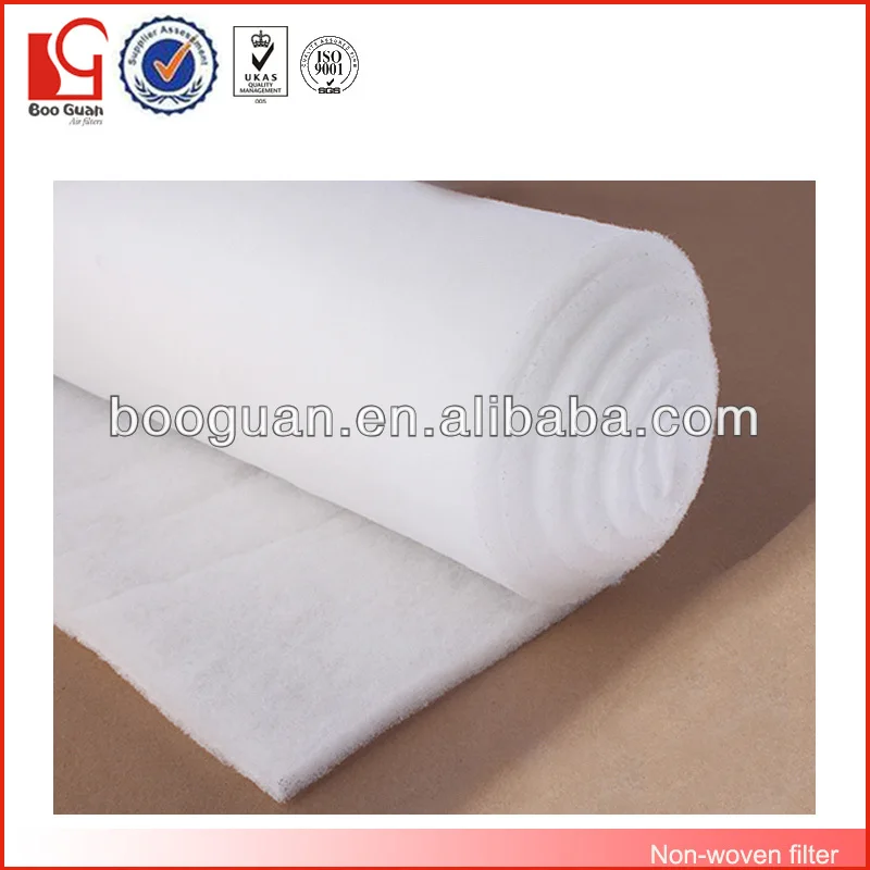 Supply Fiber Woven White Synthetic Air Filter Media Roll - Buy ...