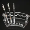 Custom acrylic electronic cigarette frame smoke oil frame plexiglass e cigarette frame 2 layers