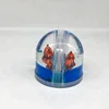 Half Ball Shape Animal Resin Floaters Acrylic Liquid Oil Photo Frame With Two Custom Picture