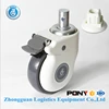 zogo S5984-813G-4 100MM 4 inch TPR Hospital bed medical caster wheel