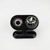 GP640 hot sale multy function compass with thermometer custom high quality in car 2-in-1 compass stick on table