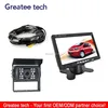 bus reverse camera with 7 inch lcd monitor rearview system