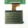 Large resolution Custom Size LCD private mold products 240X160 display screen for industrial control