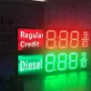 18inch 8.889/10 white red USA Regular Led Gas Price Sign /USA Diesel Gas Station Screen/ Led Outdoor Gas Price Sign Board