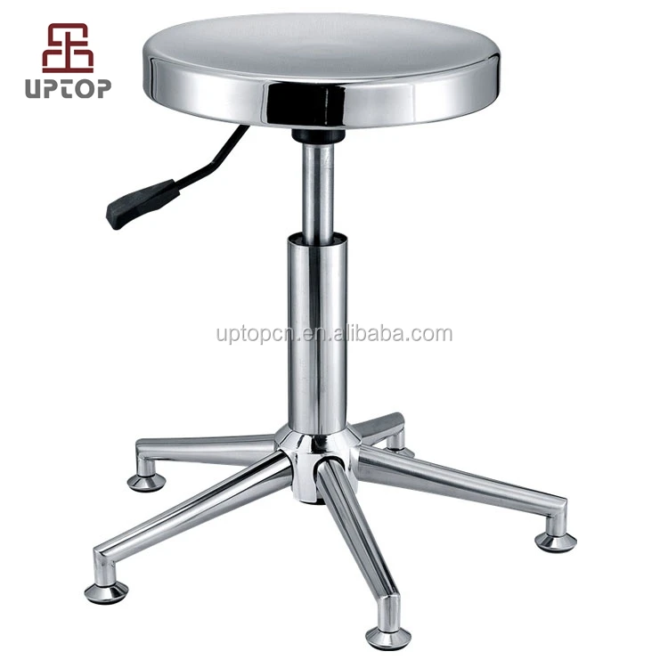 Stainless steel best sale round chair